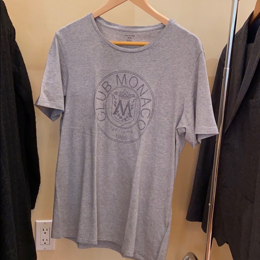Club Monaco gray tee